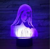 Goddess The Virgin Mary 3D Illusion Led Table Lamp 7 Color Change LED Desk Light Lamp Christian Virgin Mary Gifts