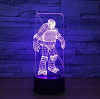 Teenage mutant ninja turtles 3D Illusion Led Table Lamp 7 Color Change LED Desk Light Lamp Teenage mutant ninja turtles Gifts