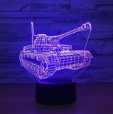 World of Tanks 3D Illusion Led Table Lamp 7 Color Change LED Desk Light Lamp World of Tanks gifts Tanks Decoration