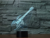 rock 3D Illusion Led Table Lamp 7 Color Change LED Desk Light Lamp rock Gifts Christmas Gifts