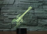 rock 3D Illusion Led Table Lamp 7 Color Change LED Desk Light Lamp rock Gifts Christmas Gifts