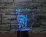 Cat 3D Illusion Led Table Lamp 7 Color Change LED Desk Light Lamp cat Children Gifts