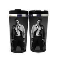 Tom Hardy Mug Stainless Steel 400ml Coffee Tea Cup Beer Stein Tom Hardy Gifts