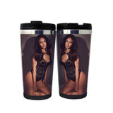 Megan Fox Sexy Mug Stainless Steel Insulated Tumbler 400ml Coffee Tea Cup Megan Fox Gifts Christmas Gifts