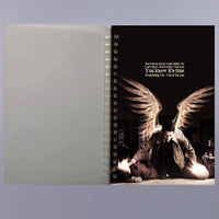 Supernatural Castiel Wings NoteBook A5 Loose Leaf Notebook Student Stationery Diary Planner Journal Supernatural Gifts