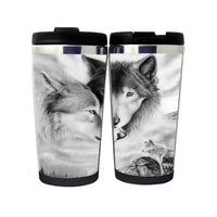 Wolf Travel Mug 