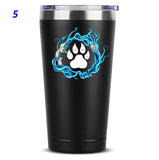 Wolf Paw Funny Mug 