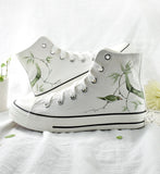 Custom Birds Shoes, Unique High Top Sneakers,  Gift, Kids Adult Running Sports Shoes