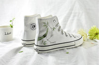 Custom Birds Shoes, Unique High Top Sneakers,  Gift, Kids Adult Running Sports Shoes